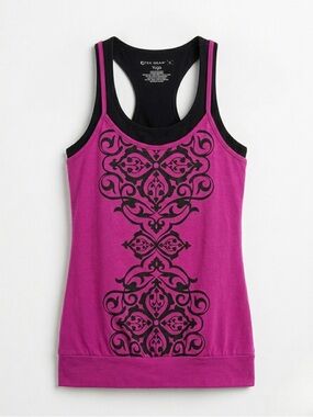 Tek Gear Yoga Active Tank w/Built In Sports Bra